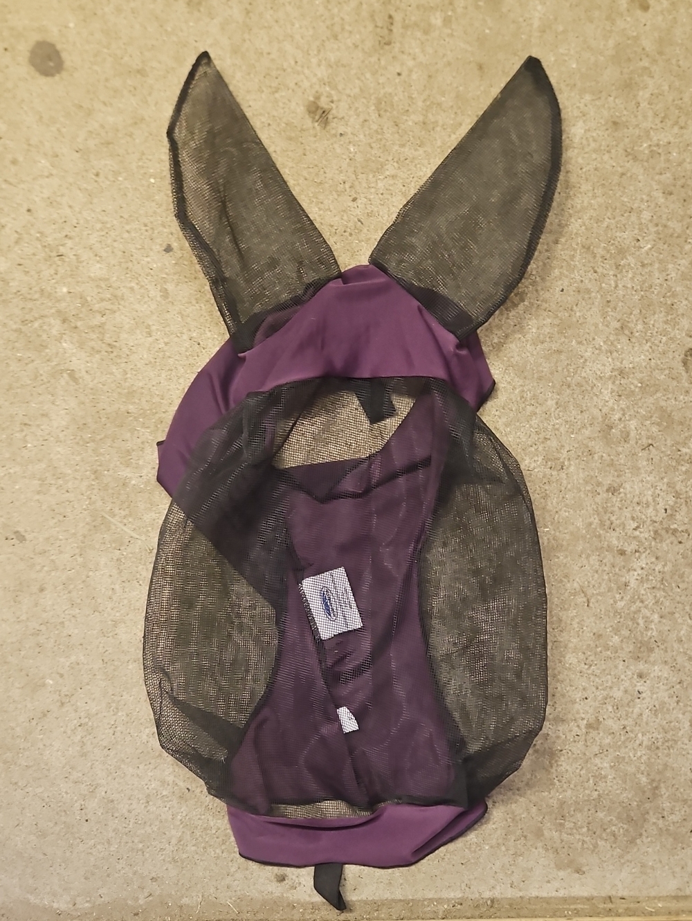 Purple Mesh Horse Pony Fly Mask
